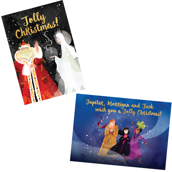 Nevermoor Christmas cards