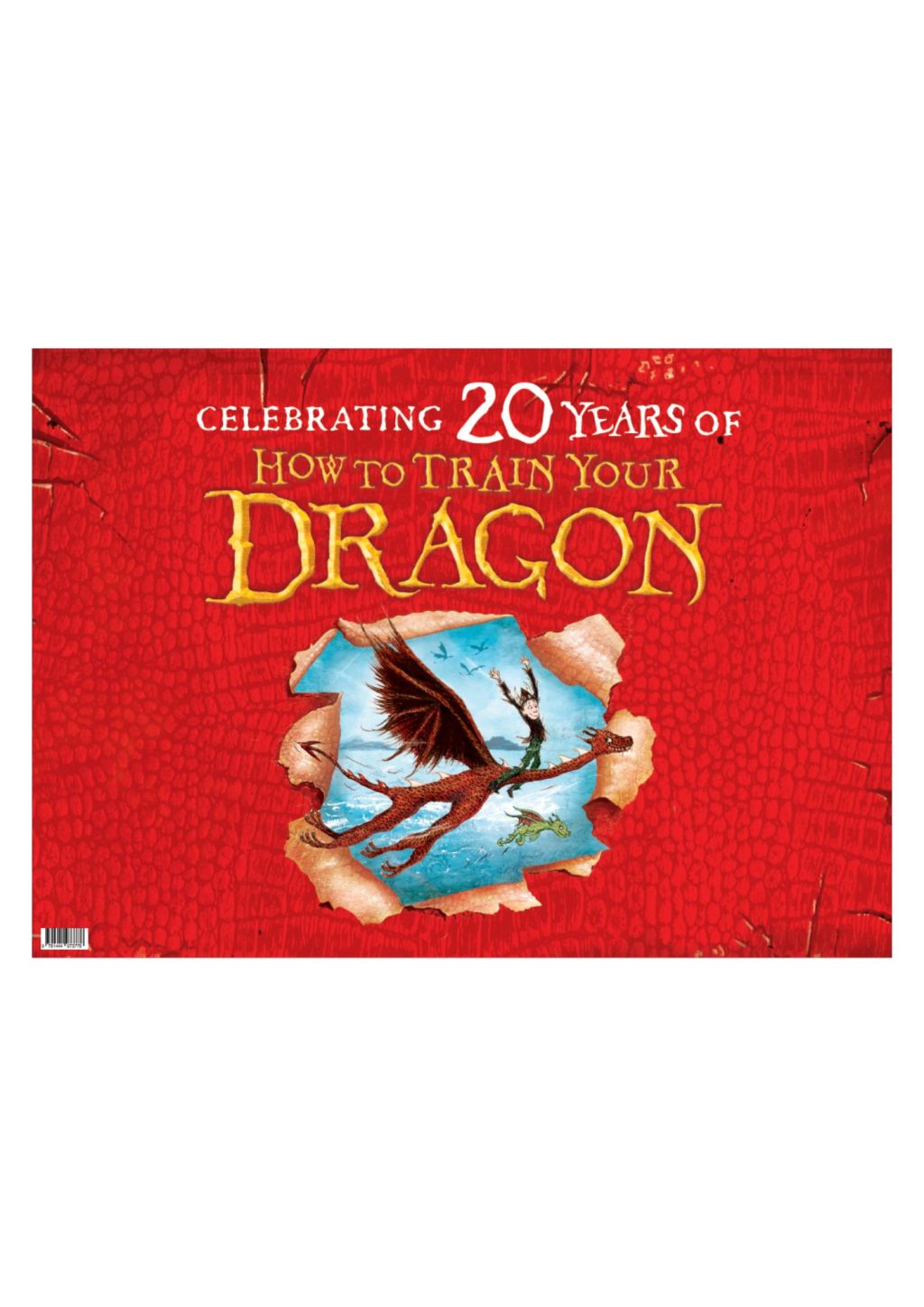 How to Train Your Dragon 20th anniversary table header