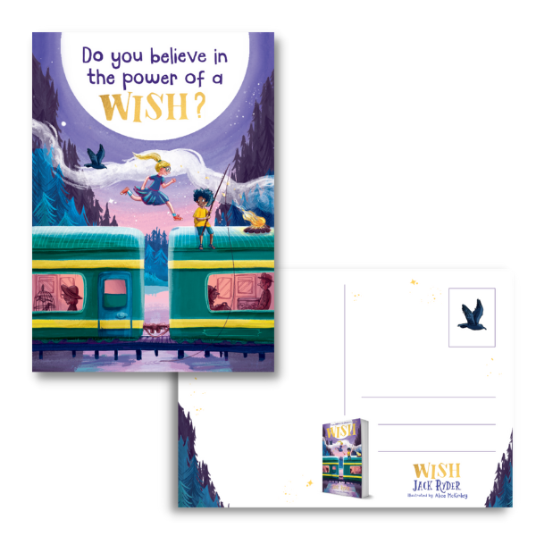 Wish postcard