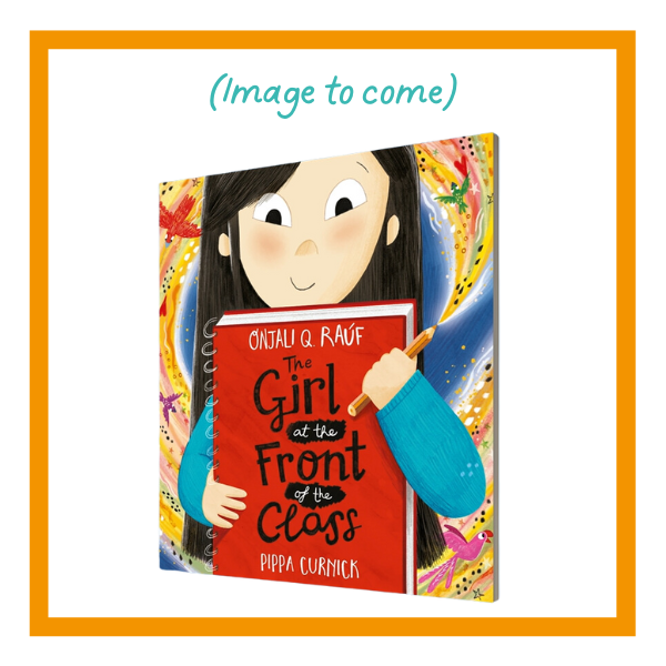 The cover of The Girl at the front of the class