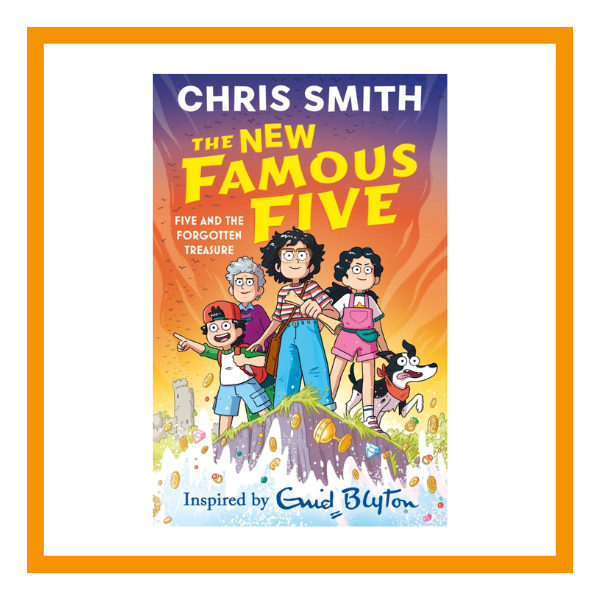 The Famous Five Five and the Treasure A3 Standee Hachette UK