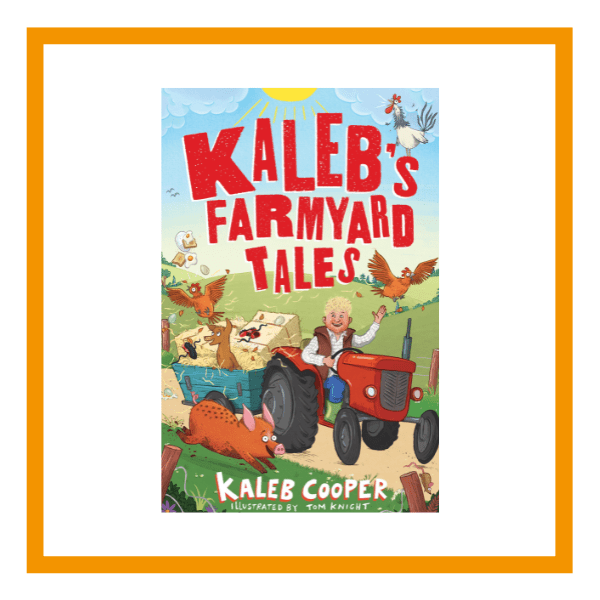 Kaleb's Farmyard Tales Pre-order Standee