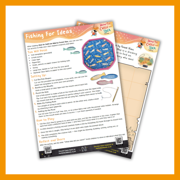 How To Catch An Idea Activity Sheets