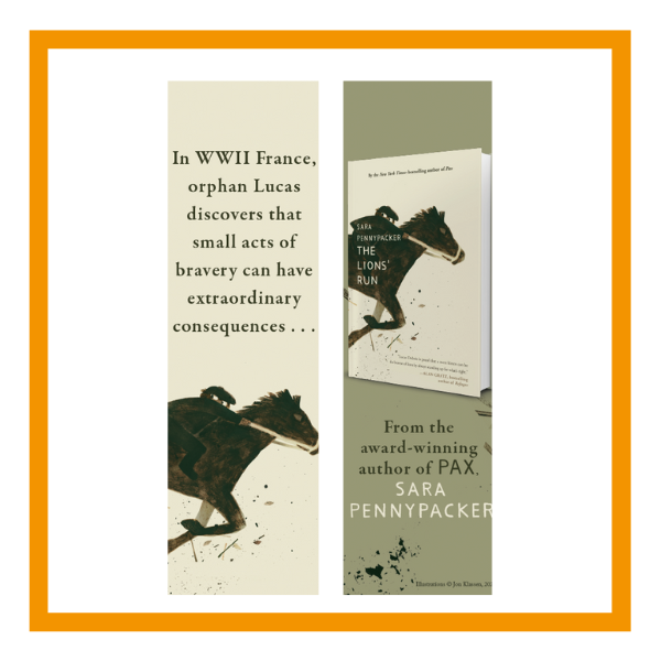 The Lions' Run Bookmarks