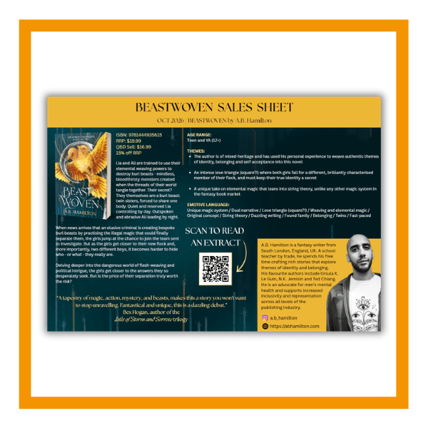 Beastwoven Sales Sheet