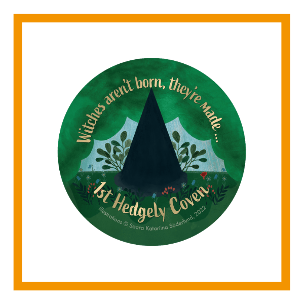 Hedgewitch series sticker
